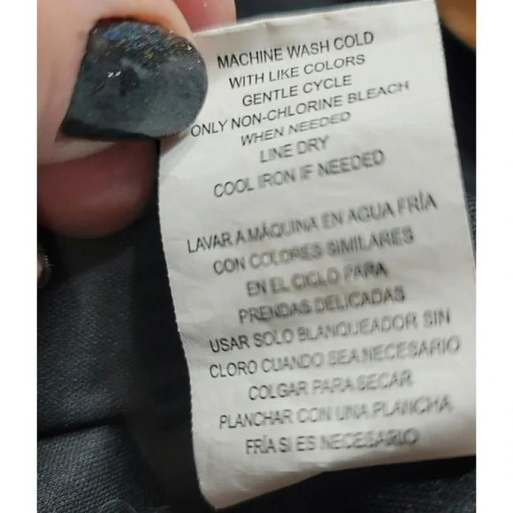 Daisy & Delilah Mesh Square Neck Top Size 3X - Picture 8 of 8